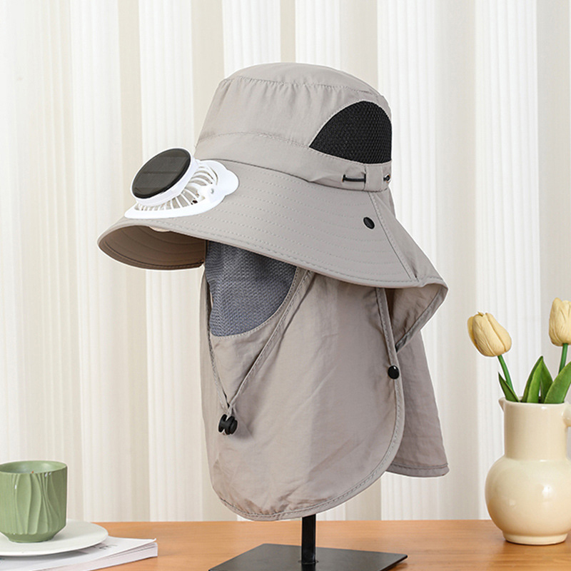 Men Wide Brim Solar Fan Hat wi - Bucket Hat Straw recension och pris