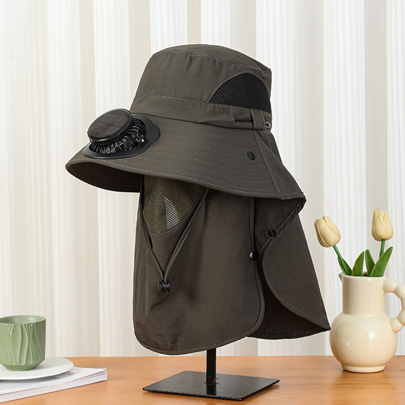 Men Wide Brim Solar Fan Hat wi - Bucket Hat Straw recension och pris