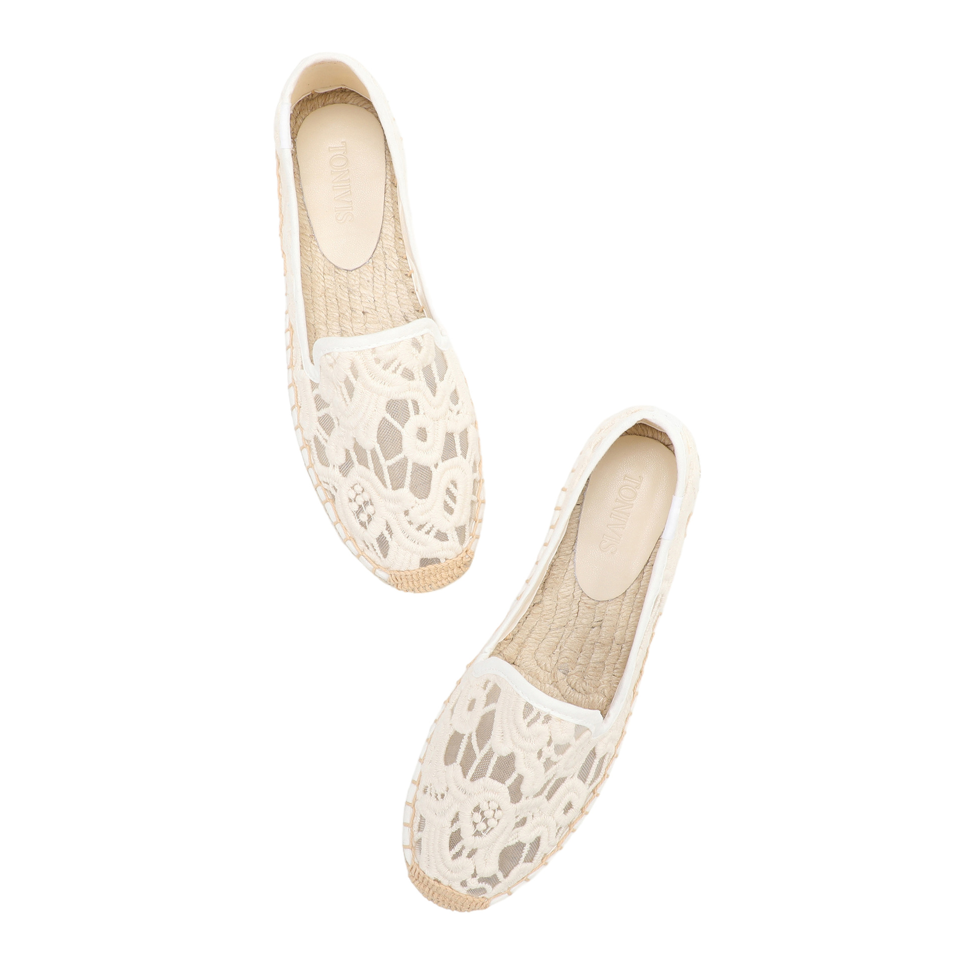 Women Lace Espadrilles Flats S - Espadrille Slip On recension och pris