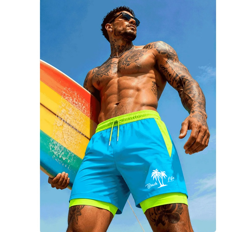 Men'S Swimming Trunks Palm Tre - Trunks Board Surf recension och pris