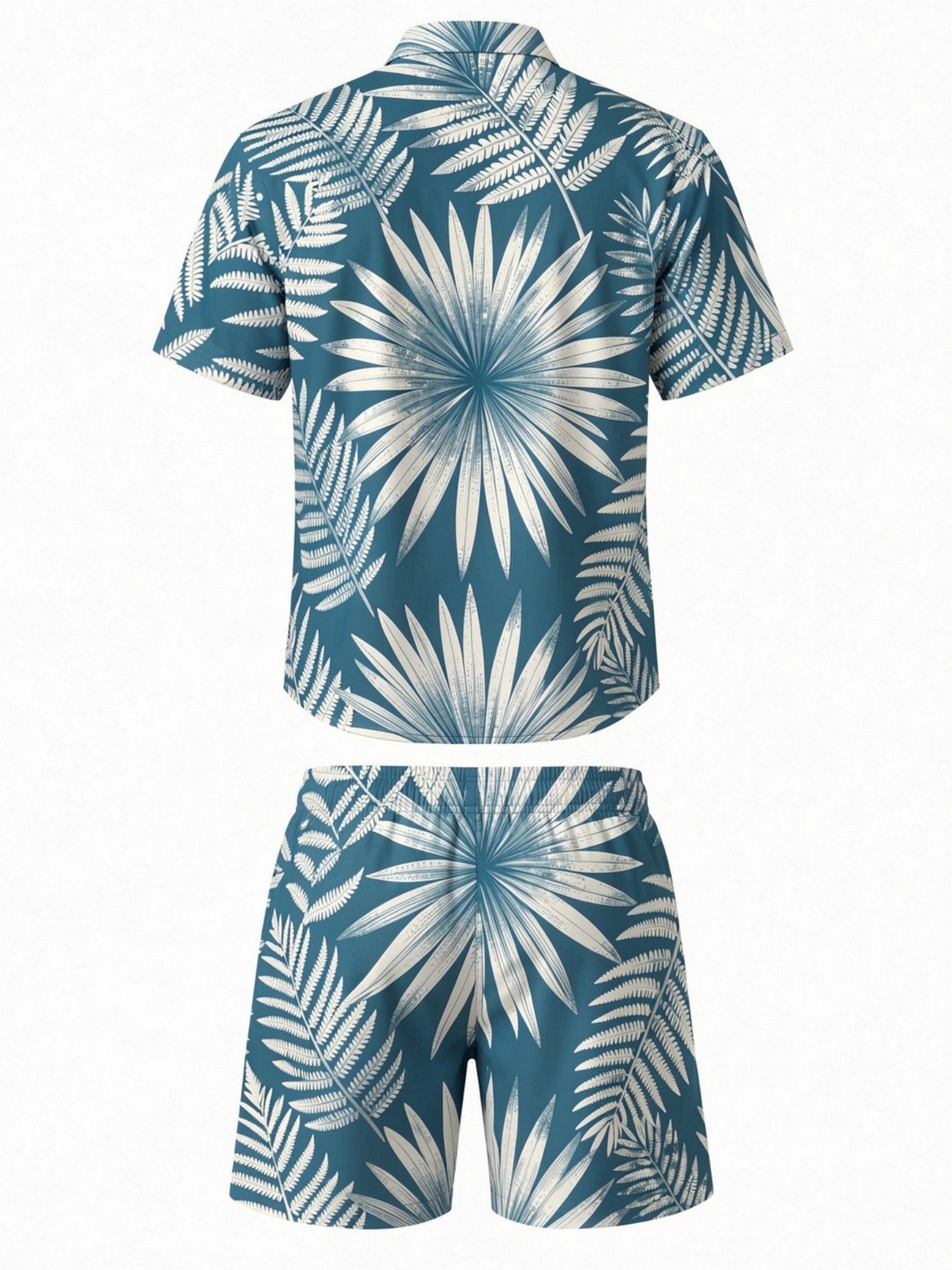 Mens Floral Short Sleeve Shirt - Resort Shirt Floral recension och pris