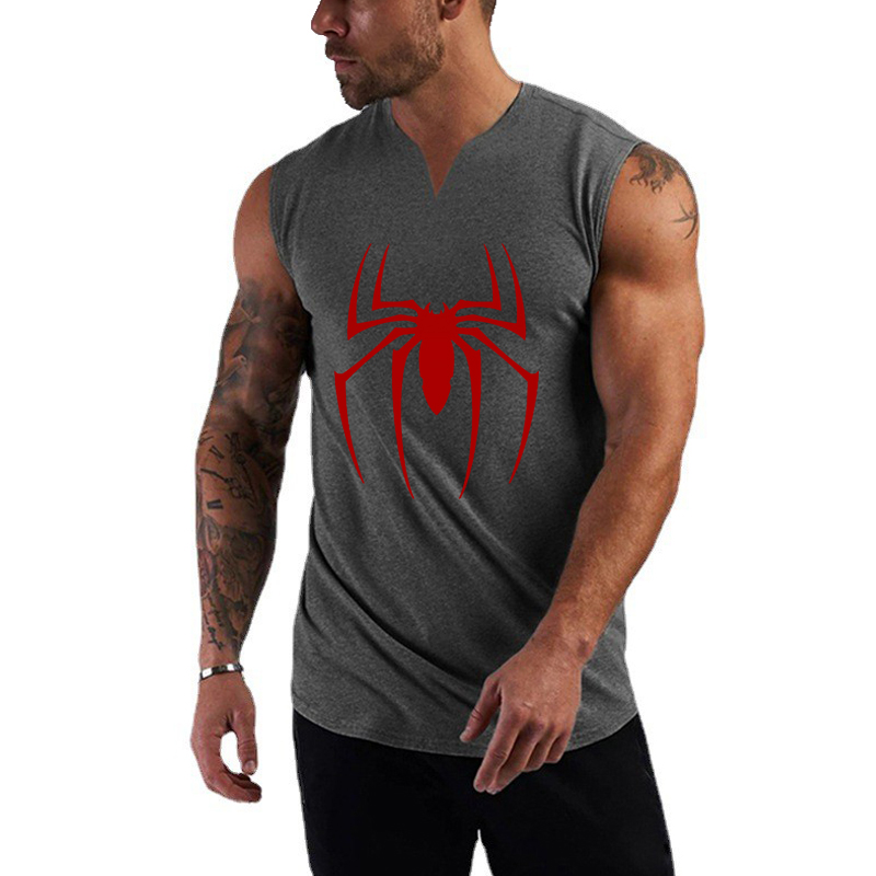Red Spider Printed Gym Fitness - Tank Top Muscle recension och pris