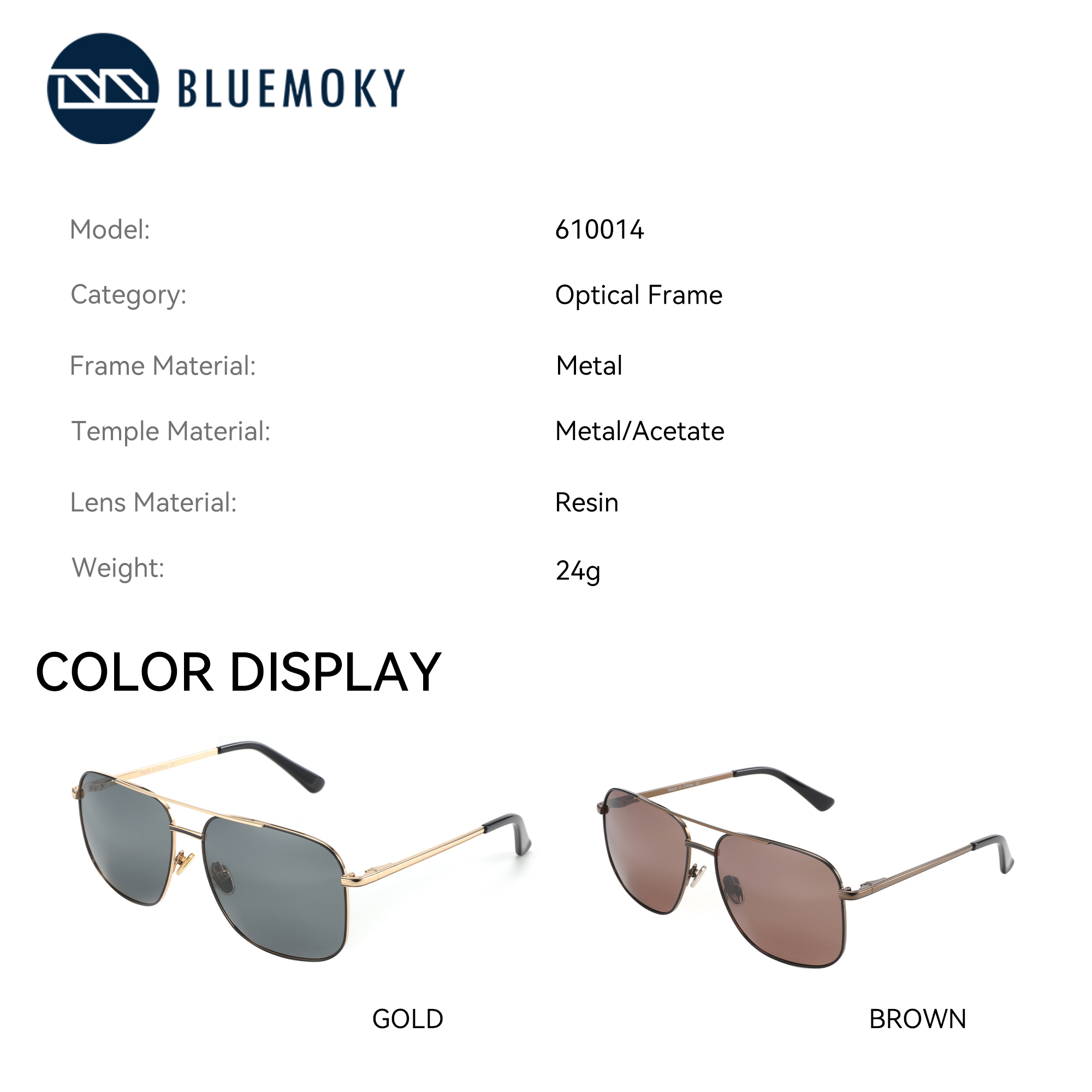 BLUEMOKY Aviator Polarized Pre - Sunglasses Aviator Polarized recension och pris
