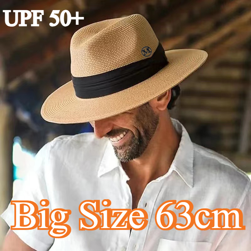 Big Size XL 63cm Travel Panama - Bucket Hat Straw recension och pris