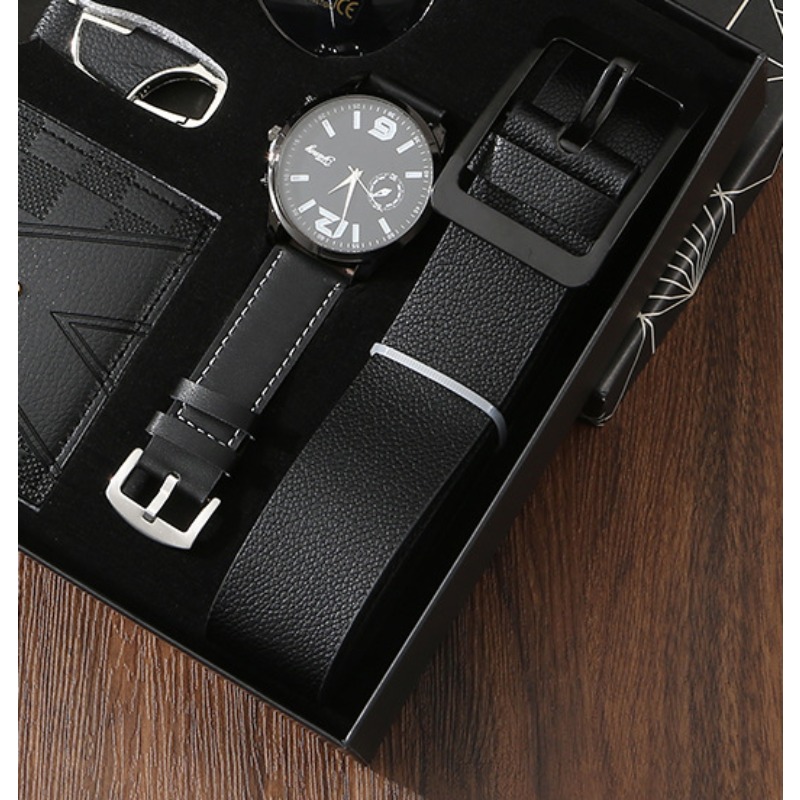 New Mens Watch Set with Gift B - Sunglass Retainer Cord recension och pris