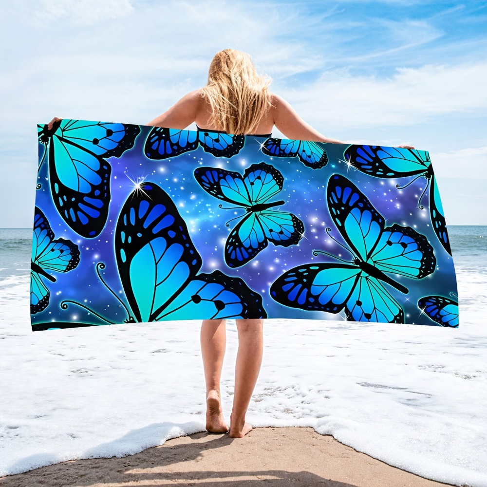 1PC Large Size Beach Blanket M - Beach Towel Large recension och pris