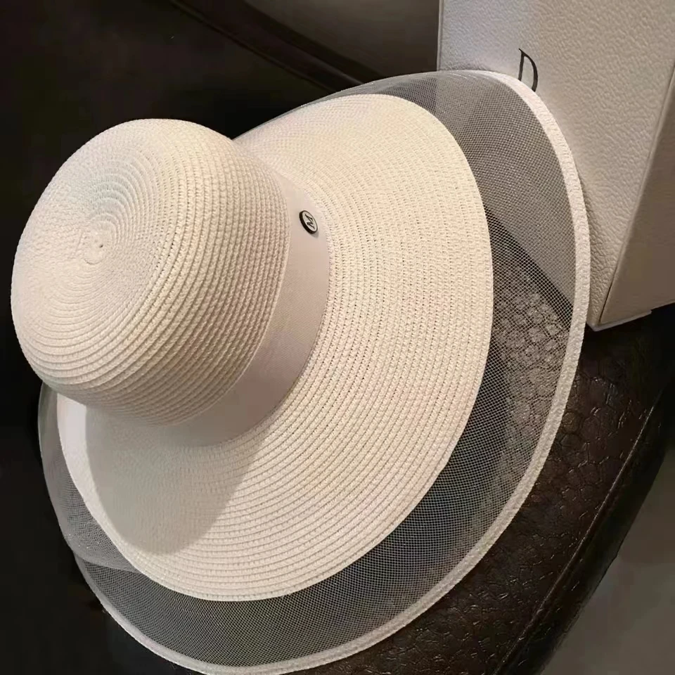 Women's UPF 50+ Foldable Straw - Bucket Hat Straw recension och pris