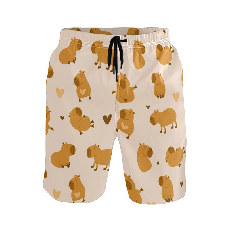 Cartoon Animal 3d Print Capyba - Trunks Board Surf recension och pris